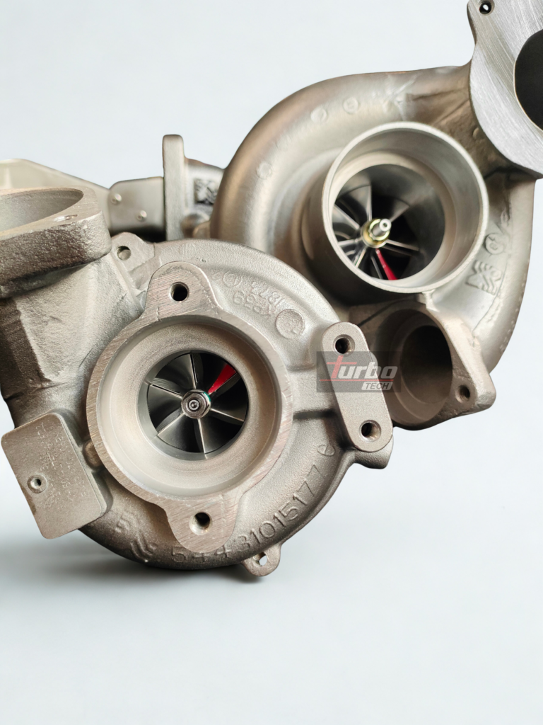 Turbo hybryda BMW 3.0d M57TU2 BiTurbo STAGE 1 do 450KM X3 X5 X6